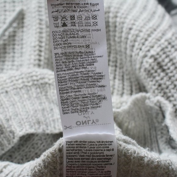 ONLY Lace Up Sweater - Picture 3 of 4